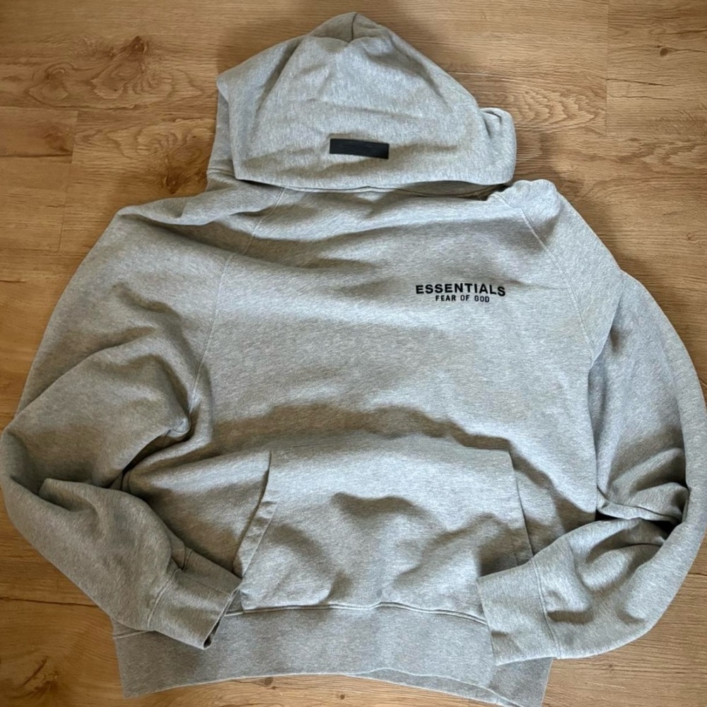 Essentials Light Gray Hoodie